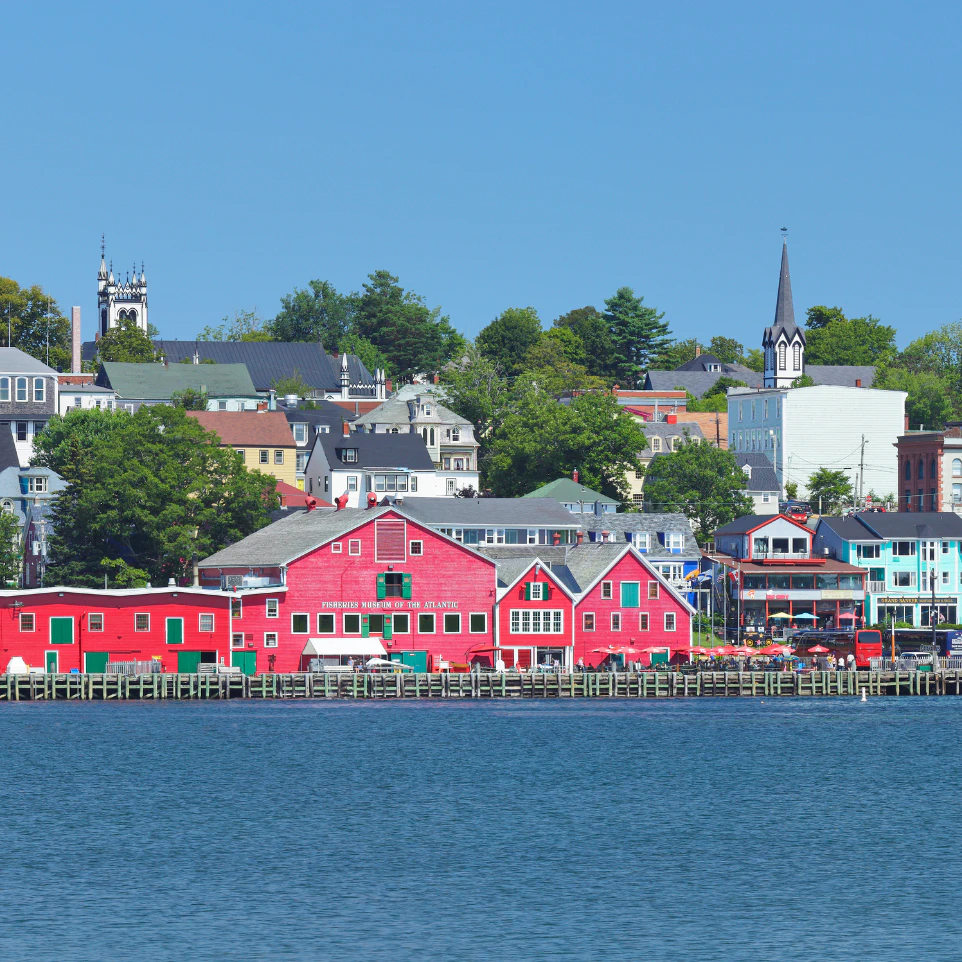 lunenburg nova scotia town by the docks